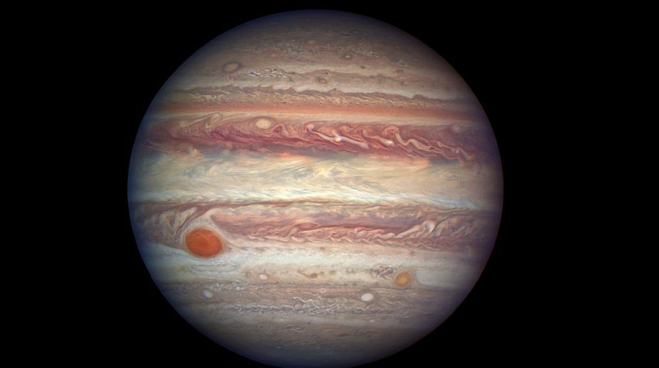 NASA’s Hubble space telescope  captures Jupiter