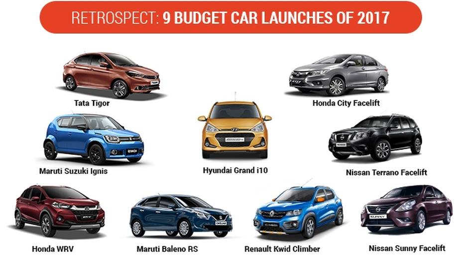 Nine budget car launches of 2017