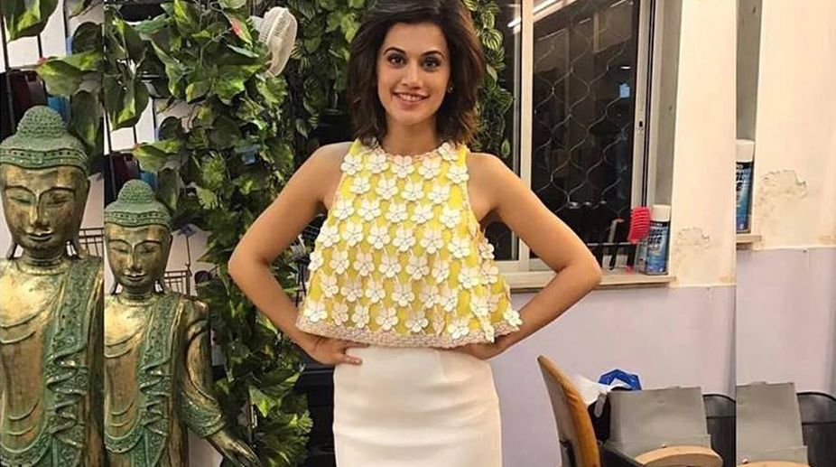 Taapsee gets a special vanity van
