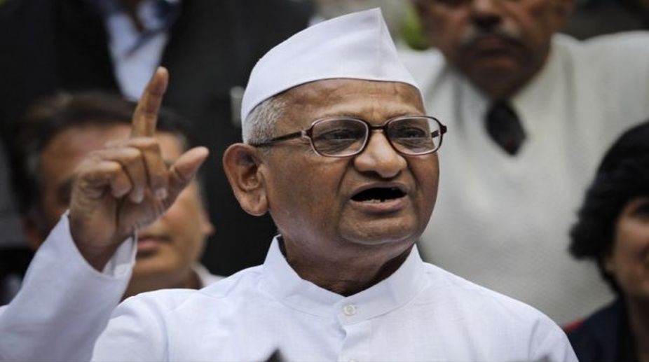 Nation can’t be served by forming a party: Anna Hazare
