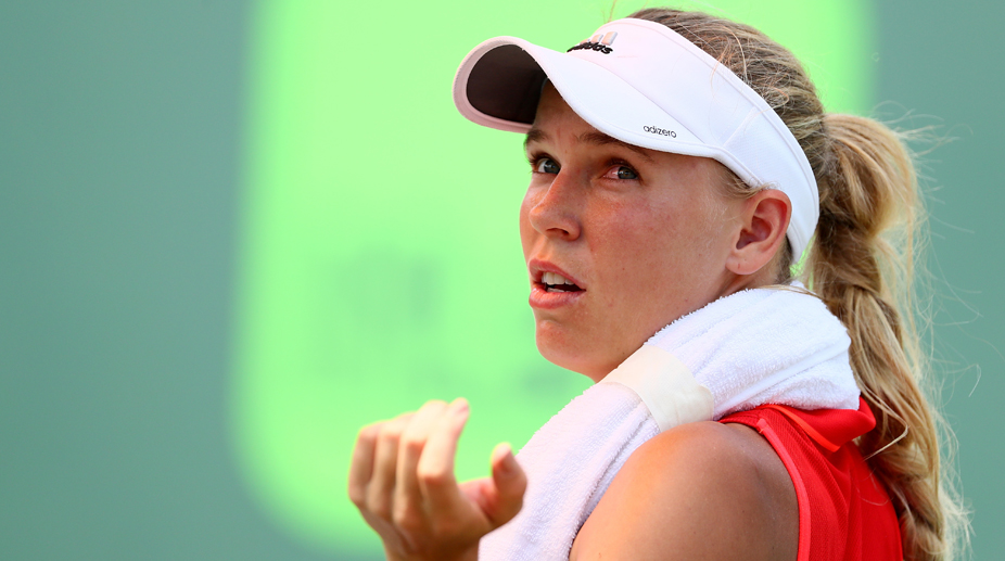 Caroline Wozniacki survives scare to face Goerges in Auckland final