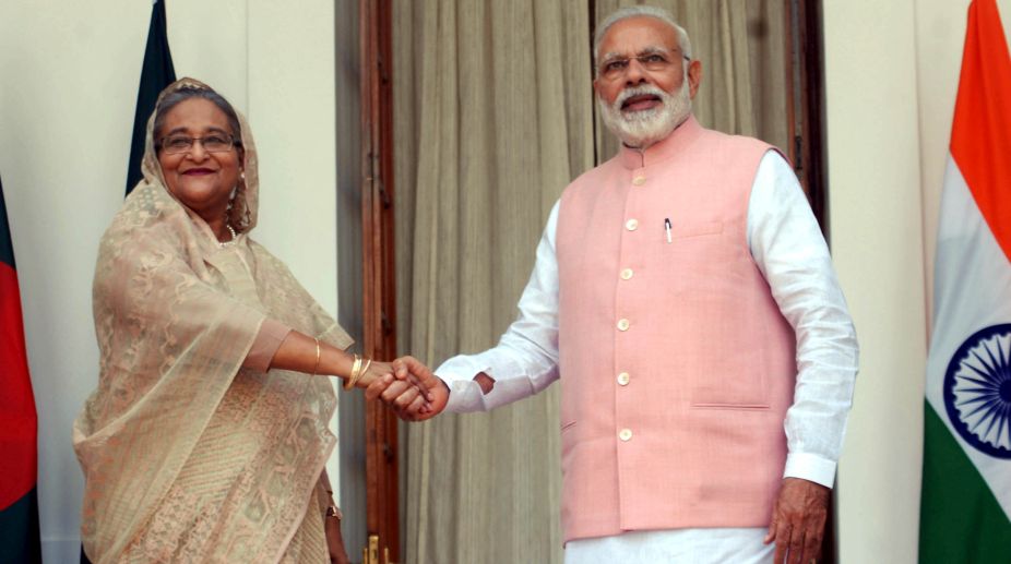 India, Bangladesh ink 22 accords;  Modi assures on Teesta