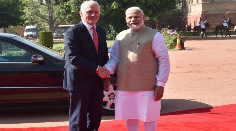 Modi, Turnbull inaugurate TERI-Deakin Nanobiotechnology Centre