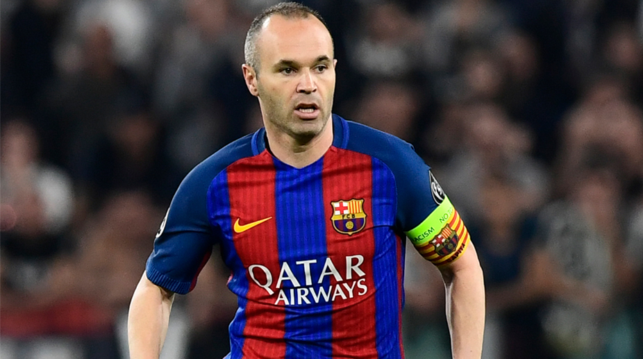 Barcelona confident of Andres Iniesta’s swift recovery