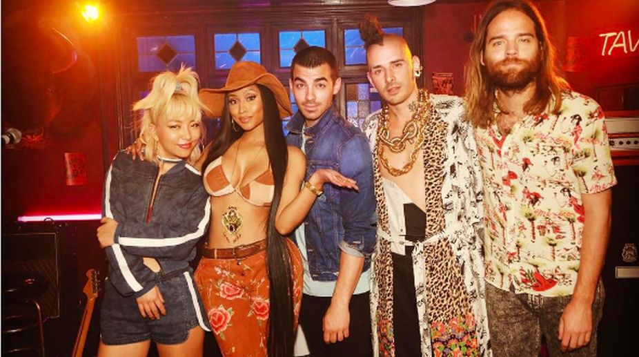 Nicki Minaj teases collaboration with DNCE