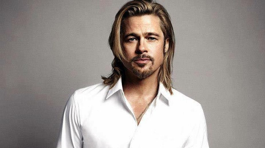 Brad Pitt appears shockingly slender in new photos