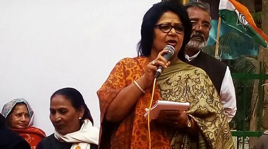 Expelled Congress leader Barkha Singh to join BJP