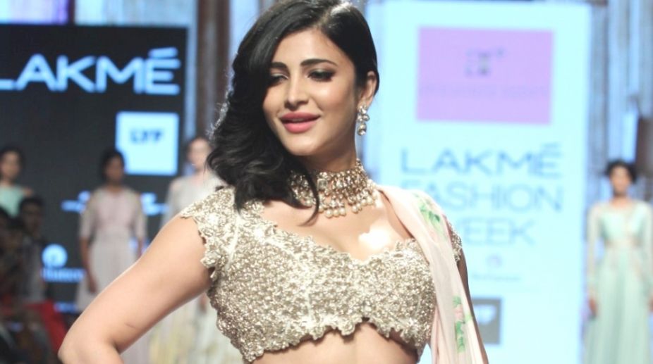 Learning sword fighting was exhilarating: Shruti Haasan