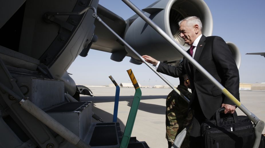 US Defence Secretary Mattis visits strategic Djibouti