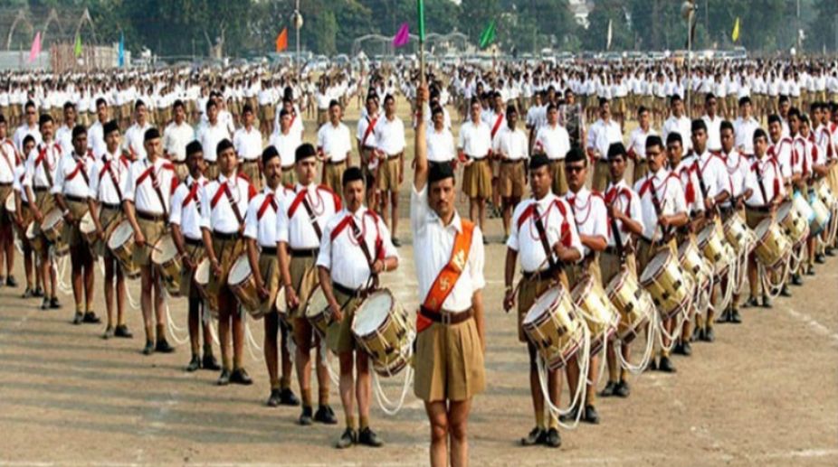 RSS works with men only in shakhas