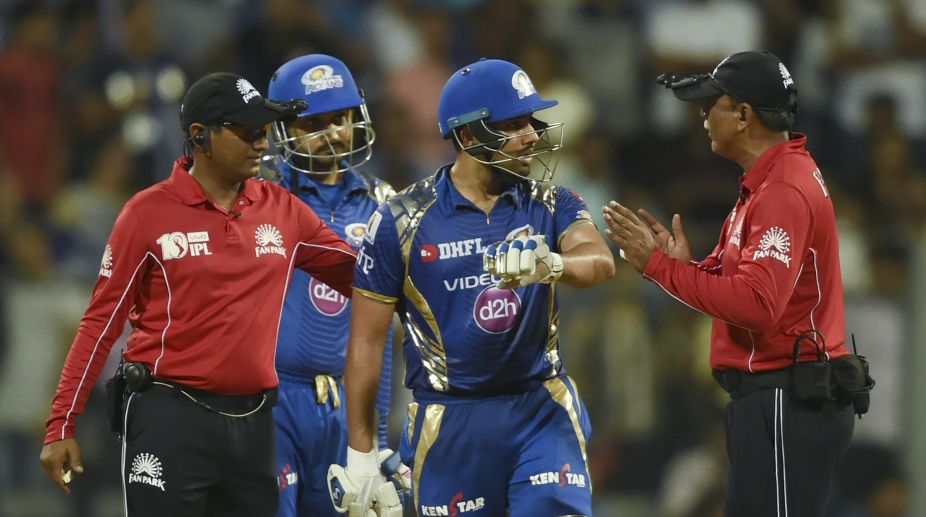 Rohit Sharma fined for fiery feud with umpire S Ravi