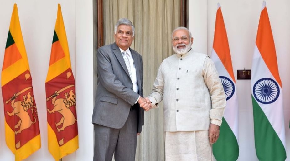 Modi, Sri Lankan PM discuss ways to strengthen ties