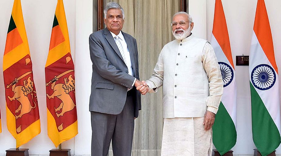 India-Lanka sign MoU for cooperation in economic projects; Modi to visit Colombo in May