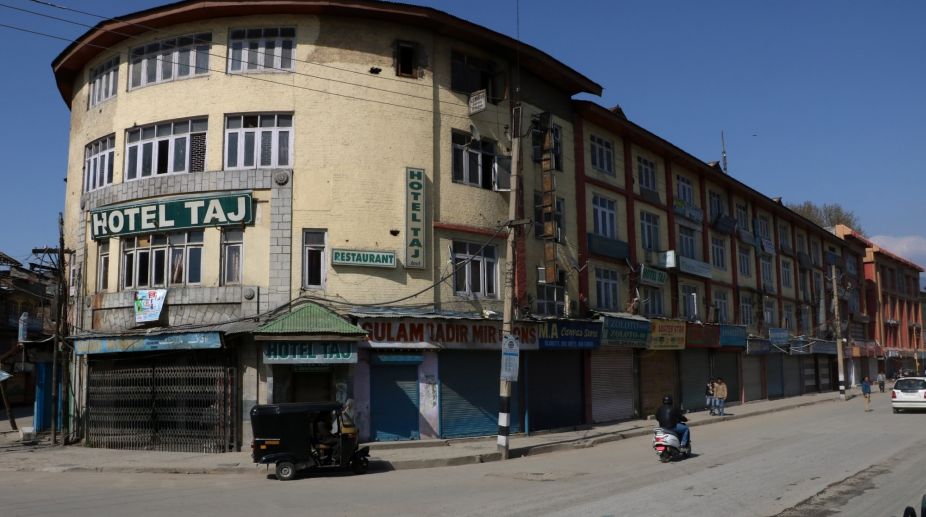 Shutdown in Kashmir Valley over killing of Hizbul terrorist