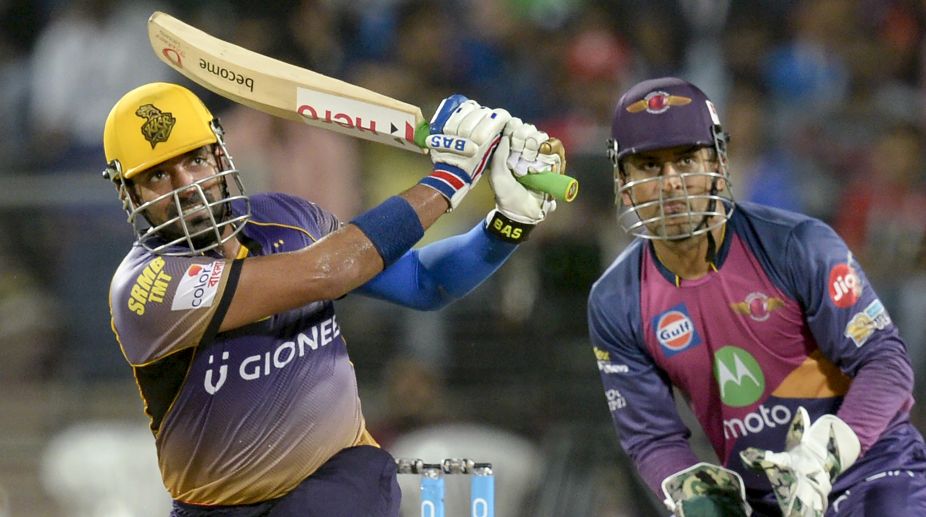 Robin Uthappa hits IPL-best knock as KKR beat Pune to top points table