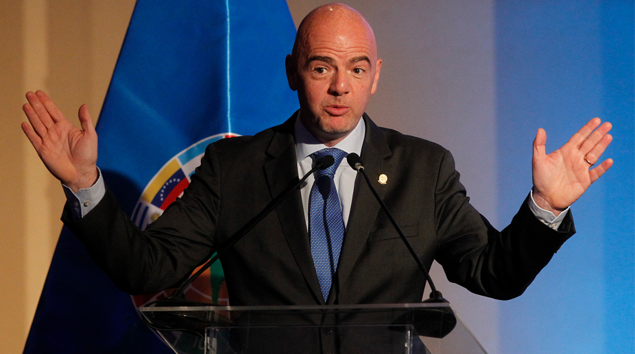 FIFA chief Gianni Infantino gives VAR thumbs up
