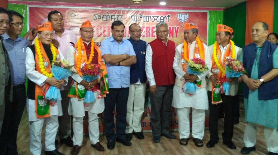 Congress jolted as four MLAs switch to BJP in Manipur