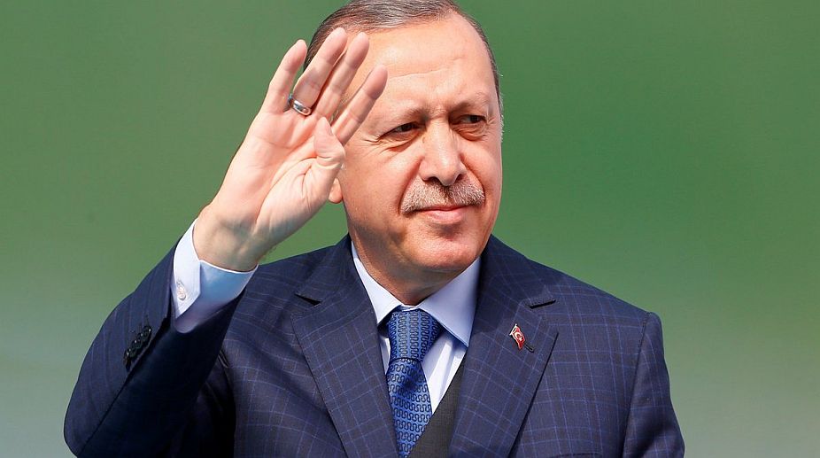 Turkish President Erdogan arrives in India, to hold talks with Modi