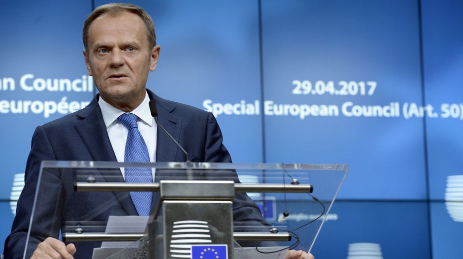 Polish official suspended over image of Tusk as SS officer