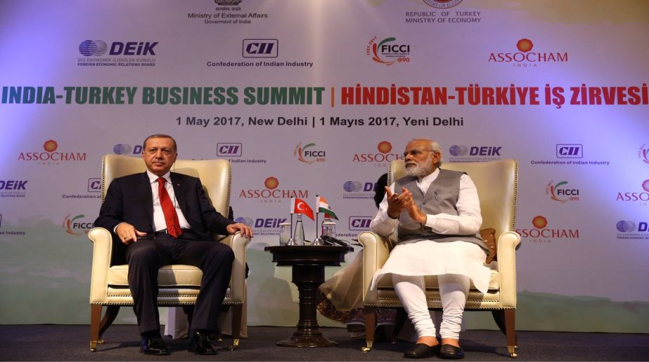 PM Modi hard sells India as investment destination to Turkey