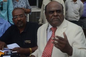 Justice Karnan vacates Chennai room, to visit Srikalahasti temple