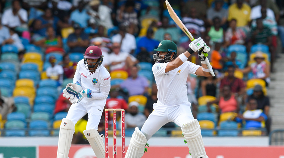 West Indies vs Pakistan: Hosts take late wickets to keep visitors in check