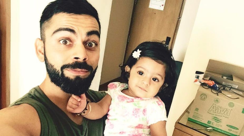 IPL 2017: Virat Kohli’s beard makes Harbhajan’s daughter ‘curious’