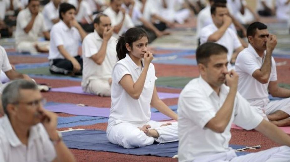 Tussle over international yoga festivals duo in Rishikesh