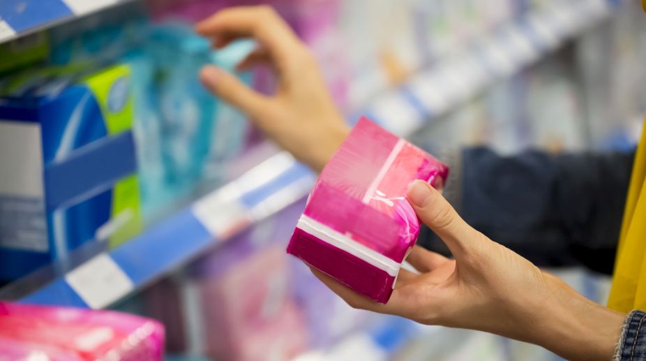 No extra tax on sanitary napkins under GST: Government