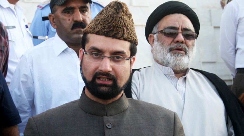 Huriyat leader Mirwaiz Umar Farooq in house arrest