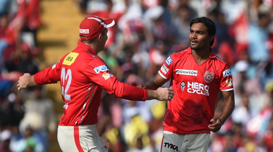 Sandeep Sharma dismisses Virat Kohli, Chris Gayle, AB de Villiers to create history
