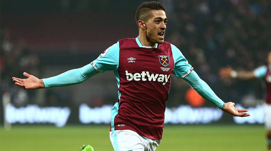 West Ham’s Manuel Lanzini banned for two matches for diving