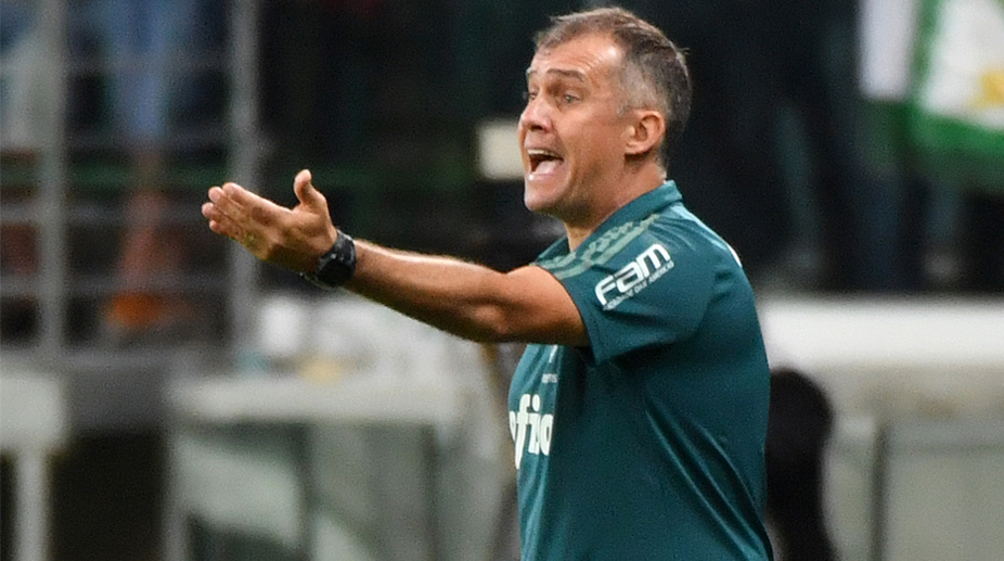 Brazilian champions Palmeiras sack coach Eduardo Baptista