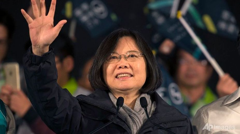 Taiwan President denies plan to compete with China