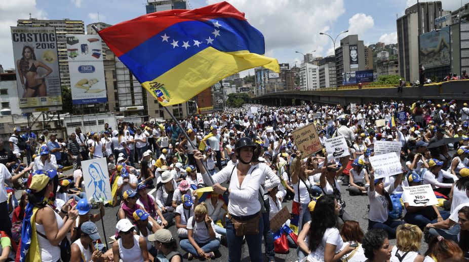 Over 195 injured in protest against Venezuelan President Maduro