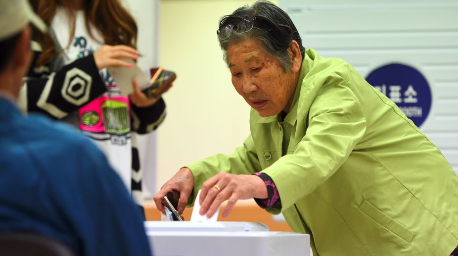 Voting underway in South Korea’s Presidential election