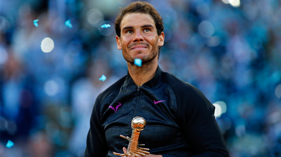 Madrid Open: Rafael Nadal lifts title to match Novak Djokovic’s record