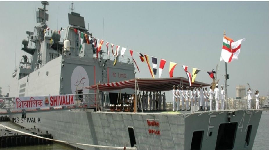 Indian Navy ships in Malaysia port