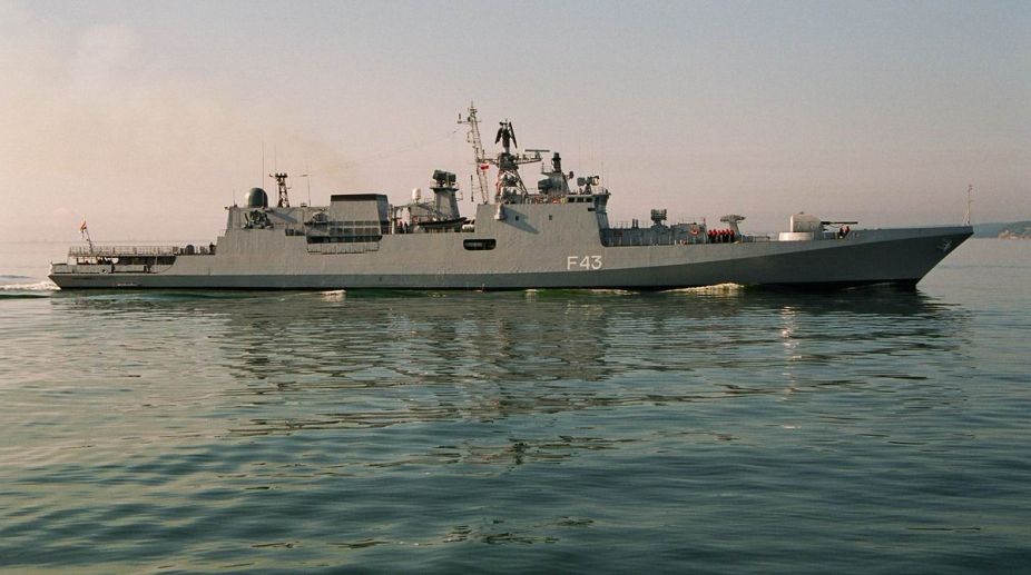 3 Indian Navy warships in Jeddah