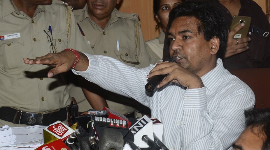 Kapil Mishra demands Kejriwal government hold referendum