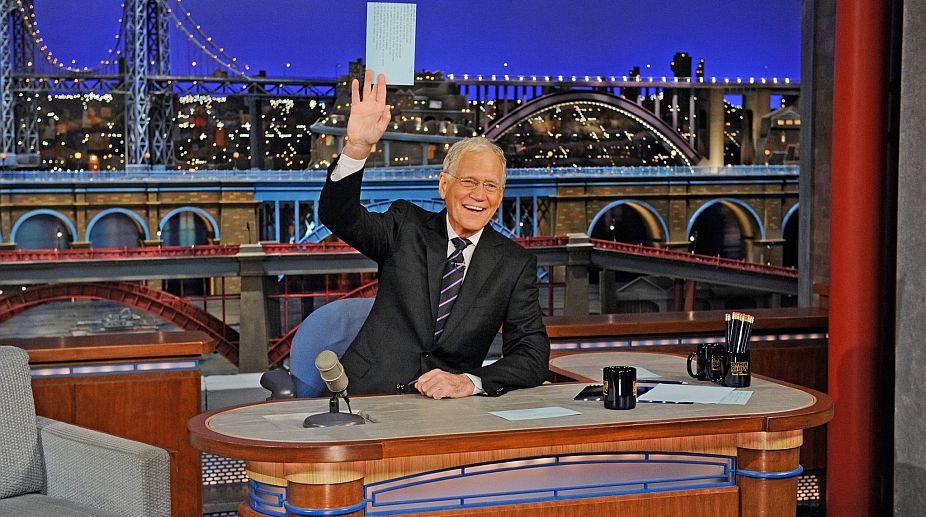 David Letterman wins Mark Twain Prize for American humour