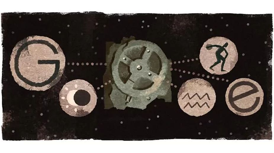 Google Doodle marks Antikythera Mechanism’s discovery