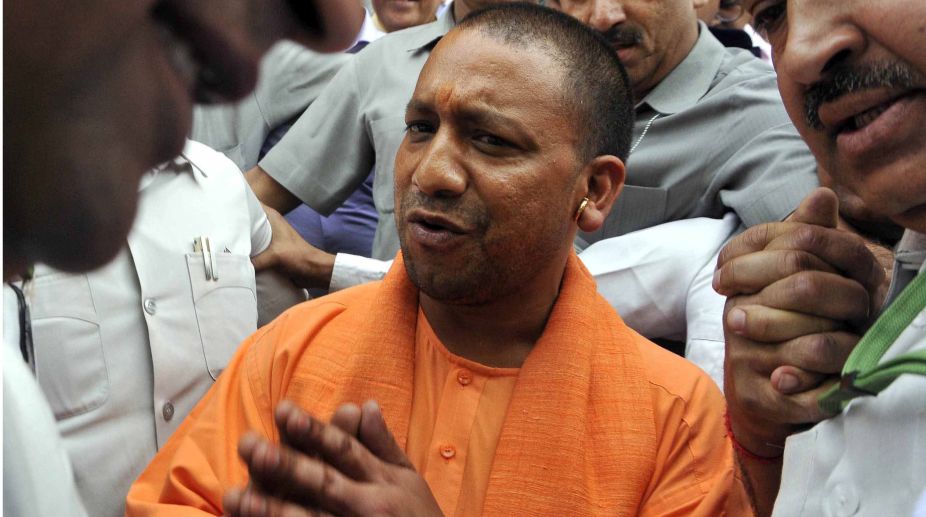 Adityanath lunches with Dalits after caste tensions