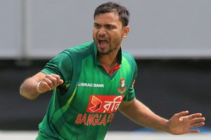 Happy with bowlers performance: Bangladesh captain Mashrafe Mortaza