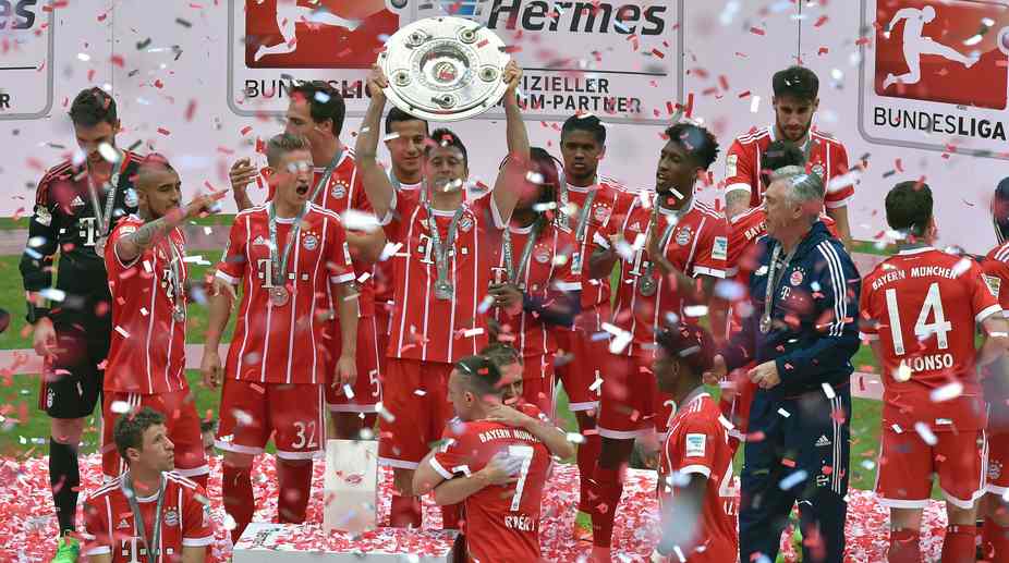 Bayern lift title, Dortmund defend 3rd place in German Bundesliga