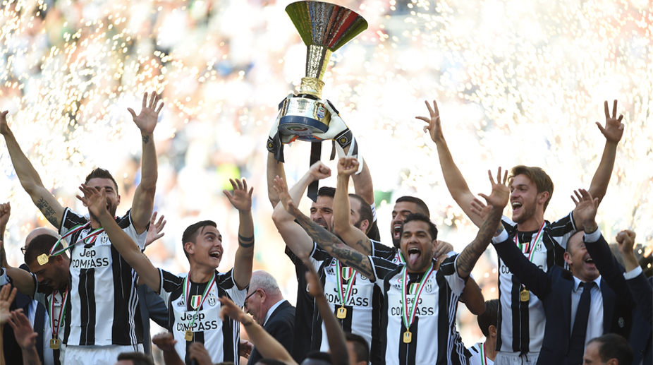 Dominant Juventus clinch Serie A title with Crotone win