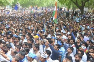 Hundreds of Dalits protest at Jantar Mantar over Saharanpur clash