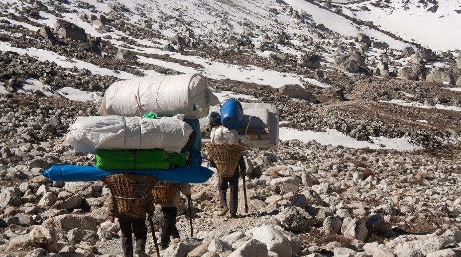 Sherpas scale Everest using ‘superhuman’ energy efficiency