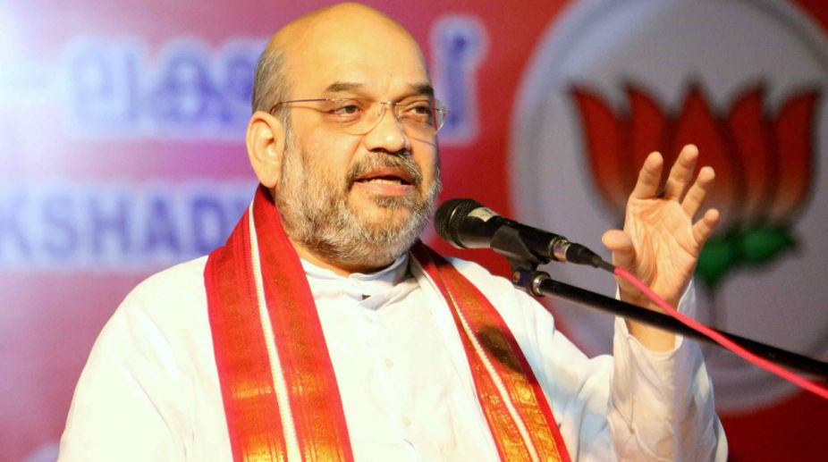 Sena picks on Amit Shah’s Gandhi comment to take a swipe at Chouhan
