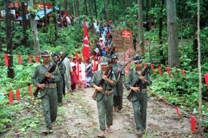 Maoists collared?